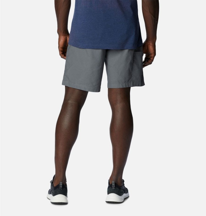 Grey Men's Columbia Rugged Ridge II Outdoor Shorts | 8253-NTHDJ