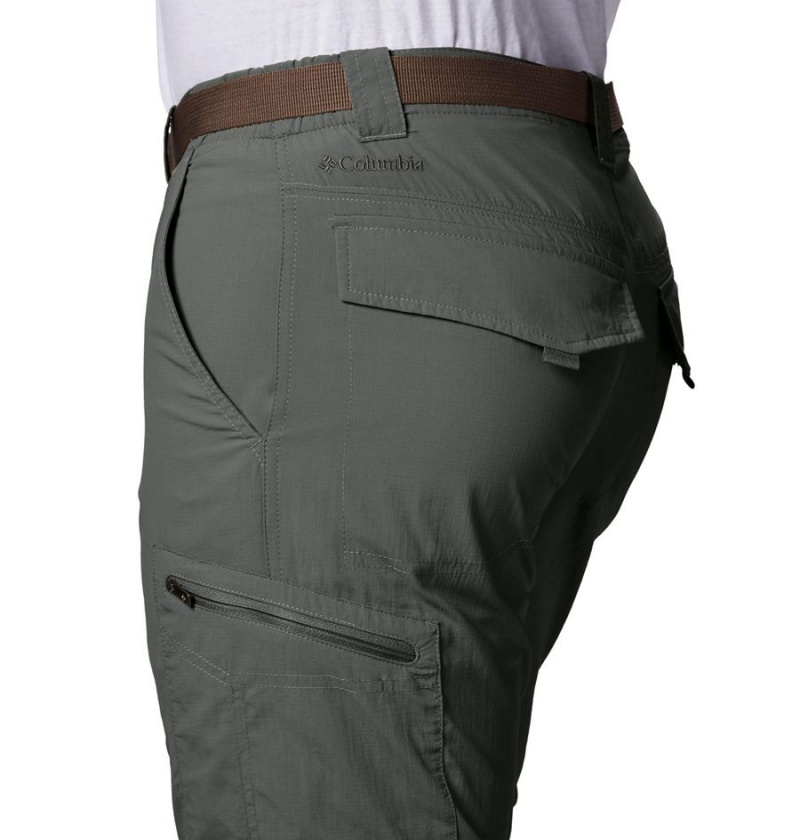 Grey Men's Columbia Silver Ridge Convertible Pants | 8653-OYHDS