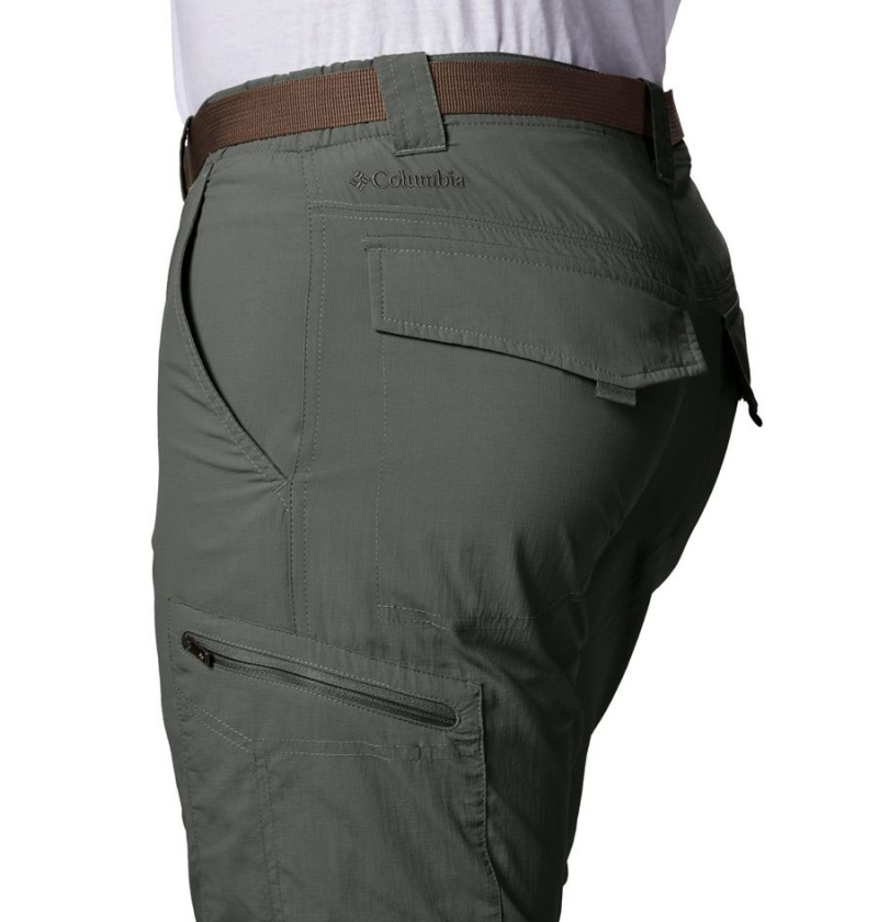 Grey Men's Columbia Silver Ridge Convertible Pants | 8653-OYHDS