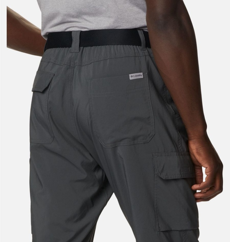 Grey Men's Columbia Silver Ridge Utility Pants | 2140-VFKNZ