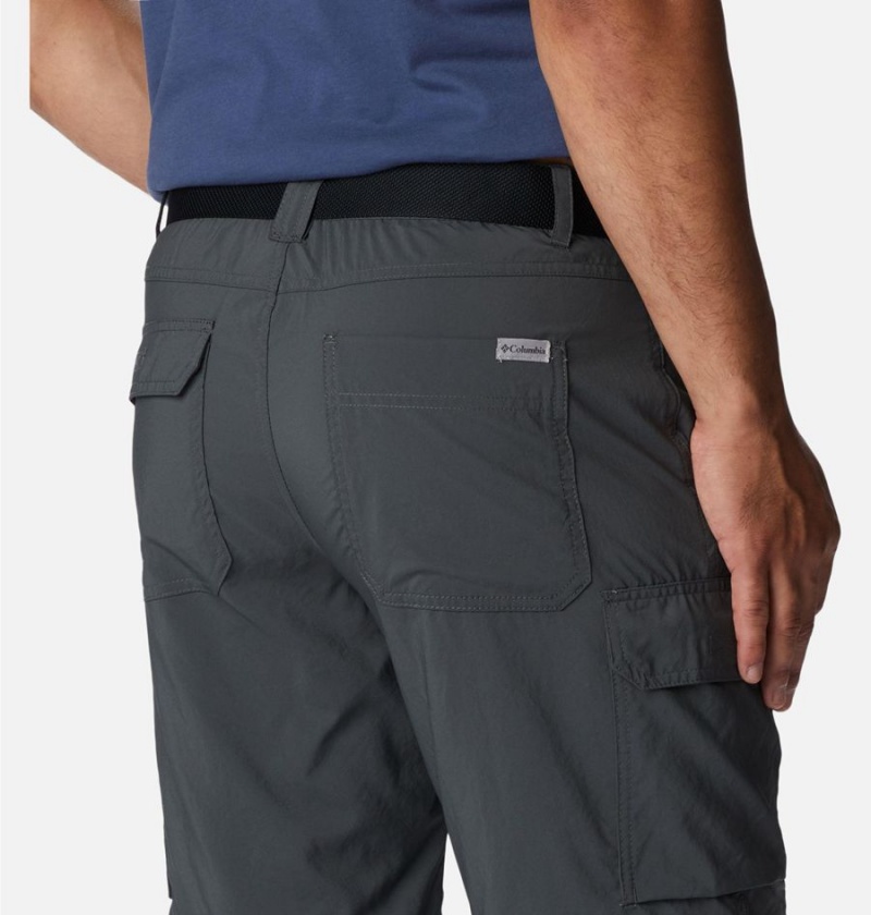 Grey Men's Columbia Silver Ridge Utility Convertible Pants | 5816-EHVMZ