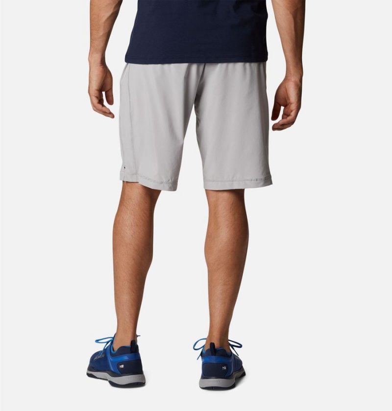 Grey Men's Columbia Stealth Camp Active Shorts | 6125-GIHVL