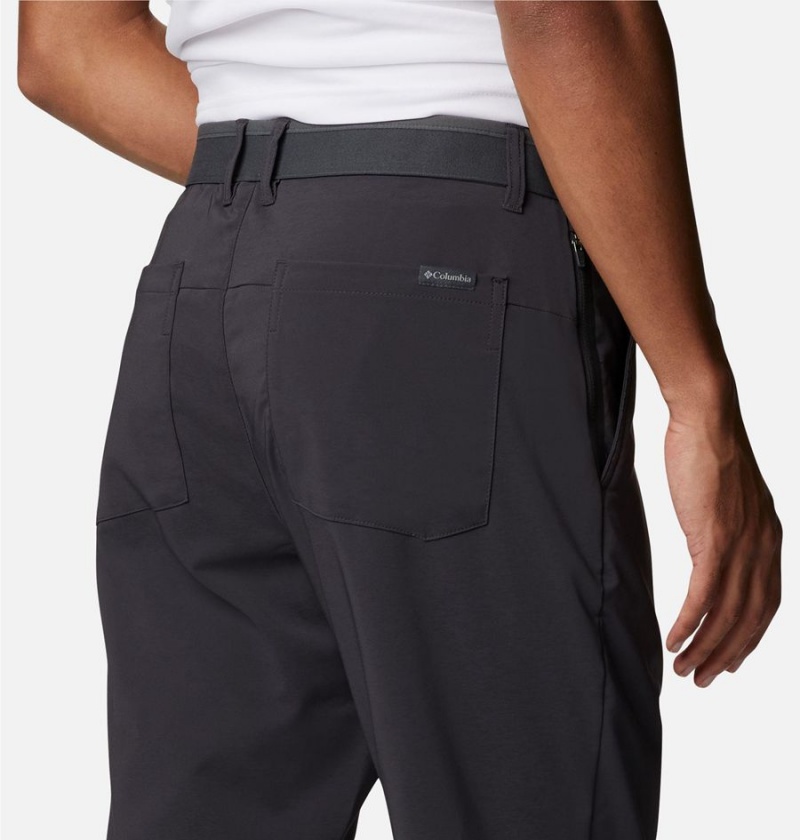 Grey Men's Columbia Tech Trail II Pants | 2076-UFBAW