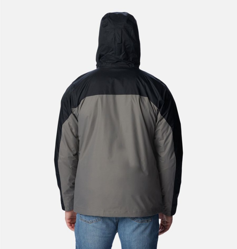 Grey Men's Columbia Tunnel Falls Interchange 3 In 1 Jackets | 3425-WKZOG