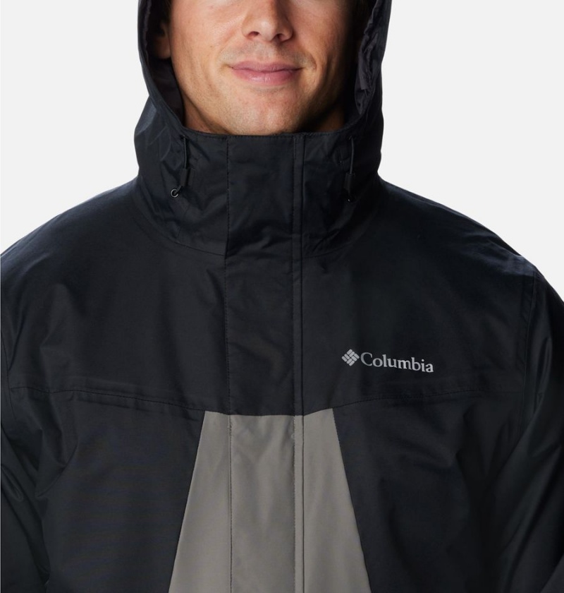 Grey Men's Columbia Tunnel Falls Interchange 3 In 1 Jackets | 3425-WKZOG