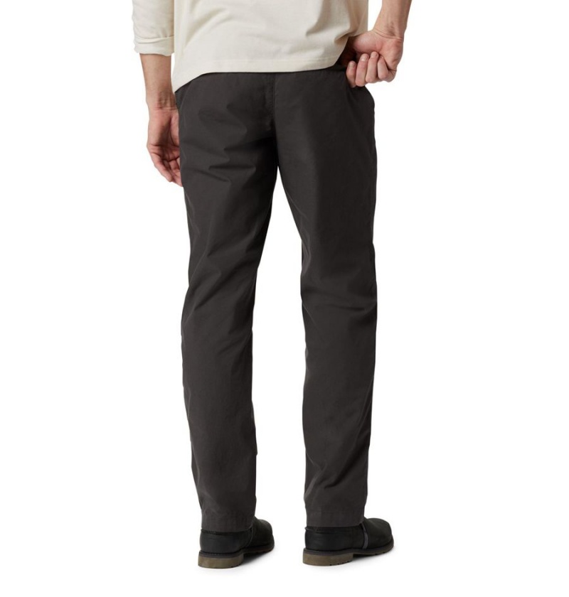 Grey Men's Columbia Washed Out Pants | 4387-DUQFN