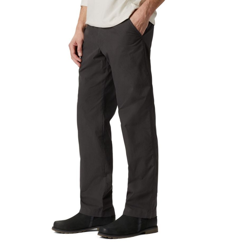 Grey Men's Columbia Washed Out Pants | 4387-DUQFN