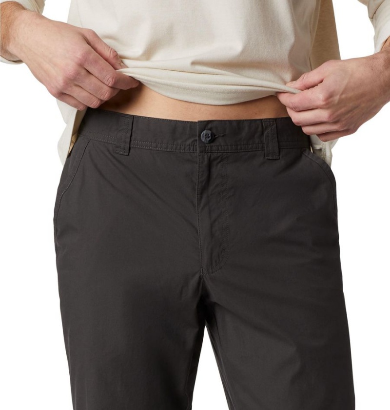 Grey Men's Columbia Washed Out Pants | 4387-DUQFN