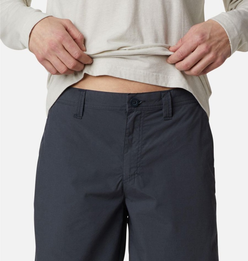 Grey Men's Columbia Washed Out Shorts | 5960-QWJOT