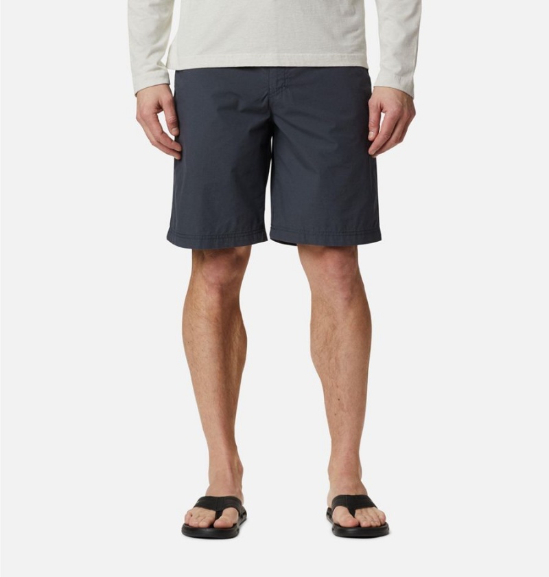 Grey Men\'s Columbia Washed Out Shorts | 5960-QWJOT