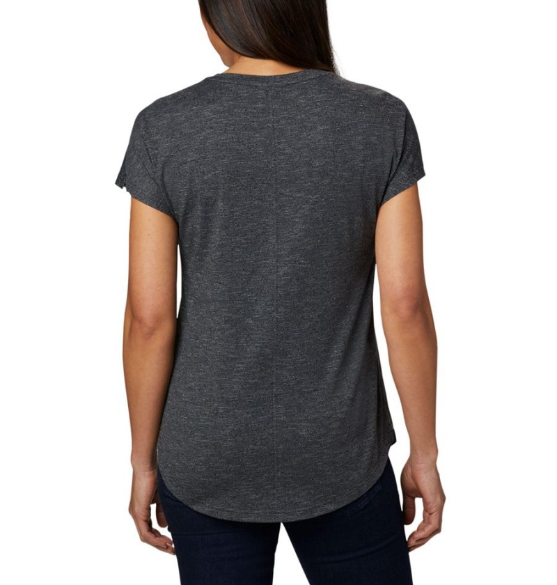 Grey Women's Columbia Cades Cape T-Shirt | 9503-NGFDQ