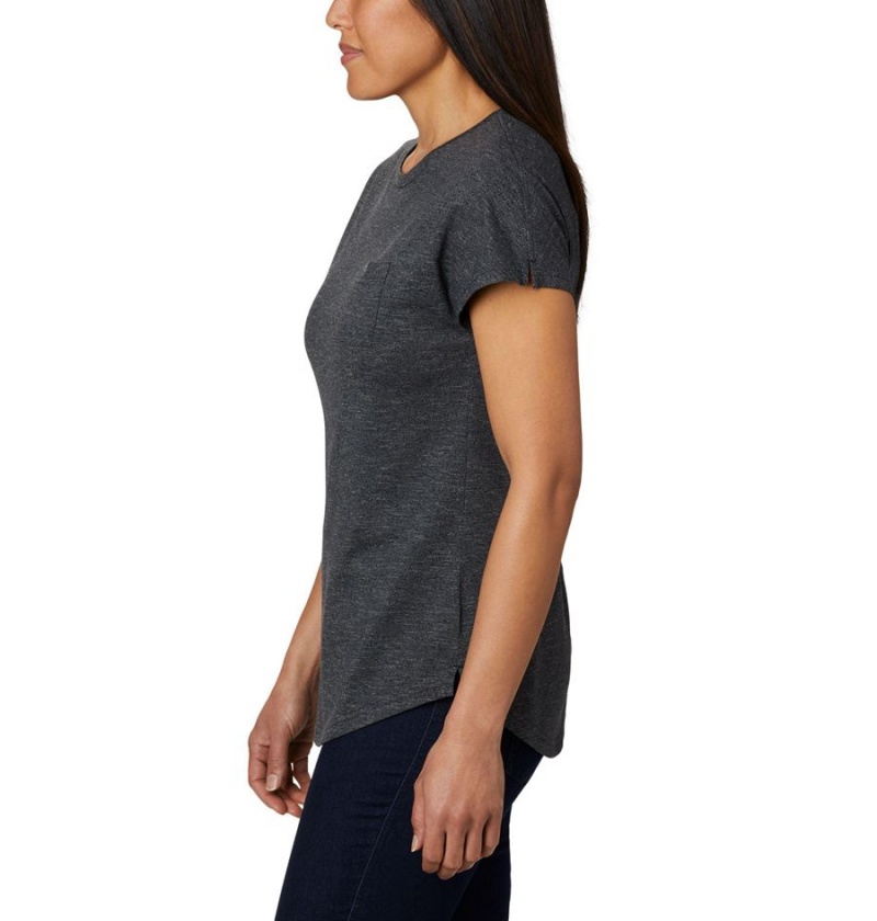 Grey Women's Columbia Cades Cape T-Shirt | 9503-NGFDQ