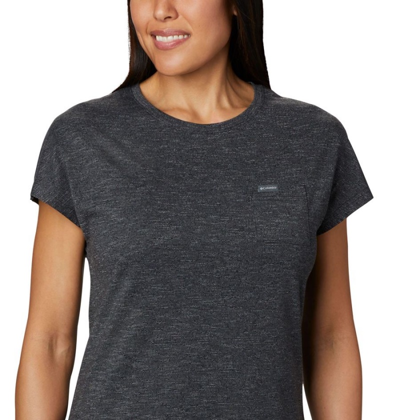 Grey Women's Columbia Cades Cape T-Shirt | 9503-NGFDQ