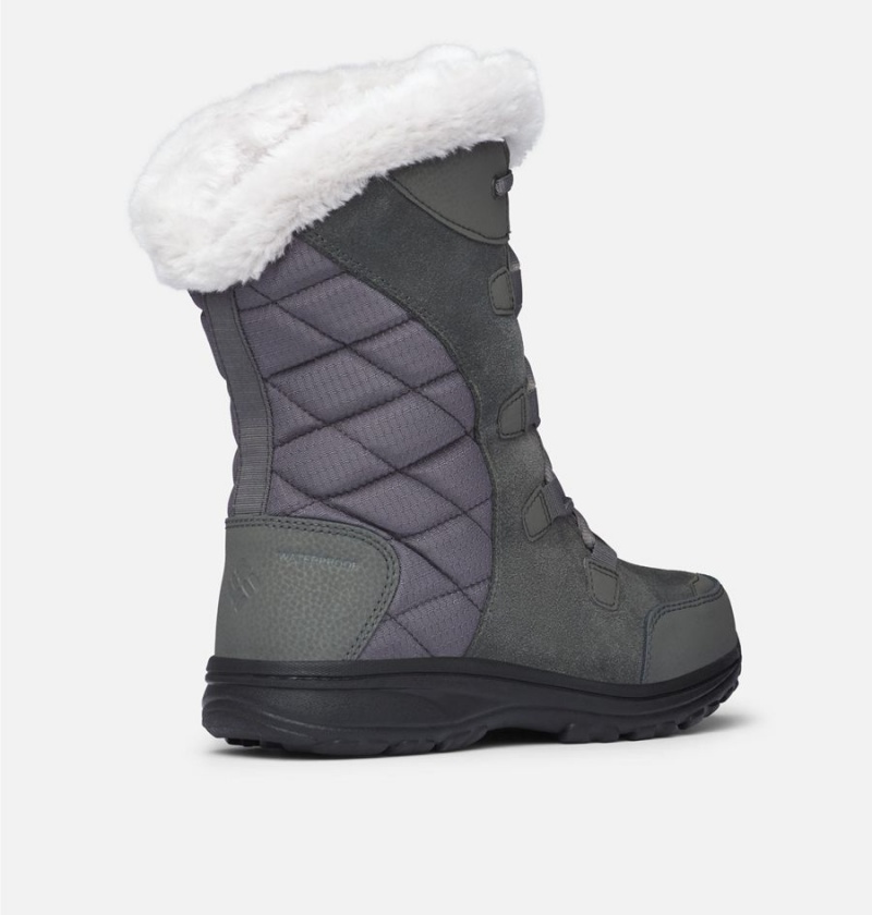 Grey Women's Columbia Ice Maiden II Boots | 7019-ILYTC