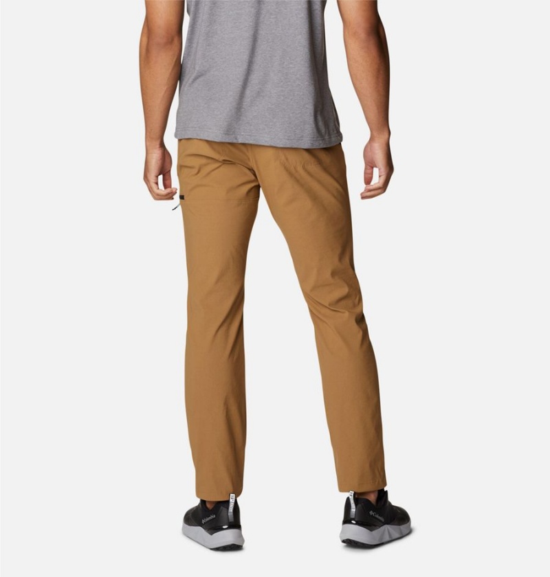 Khaki Men's Columbia Canyon Gate Chino Pants | 4273-WNSUV