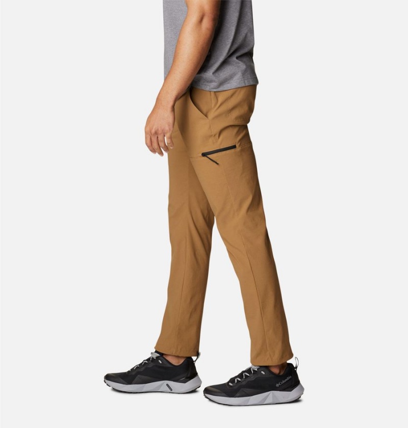 Khaki Men's Columbia Canyon Gate Chino Pants | 4273-WNSUV