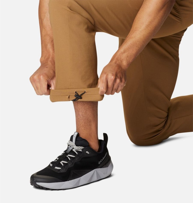 Khaki Men's Columbia Canyon Gate Chino Pants | 4273-WNSUV