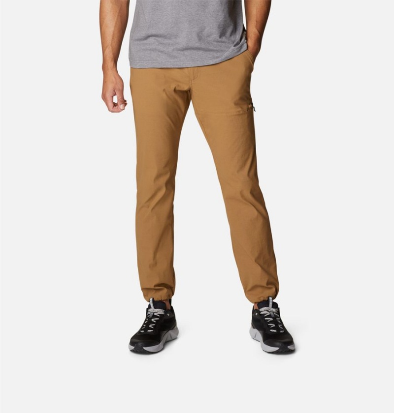 Khaki Men's Columbia Canyon Gate Chino Pants | 4273-WNSUV