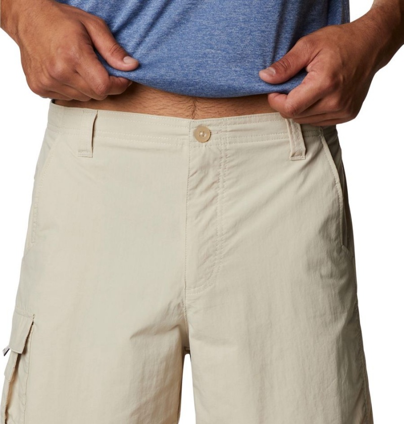 Khaki Men's Columbia PFG Bahama Shorts | 4519-XRCQD