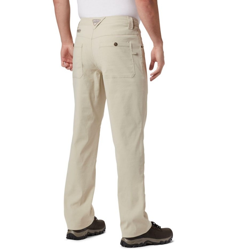 Khaki Men's Columbia PHG Bucktail Pants | 7948-BVZRS