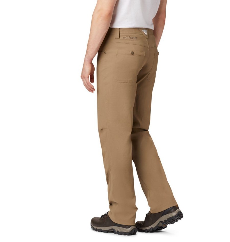 Khaki Men's Columbia PHG Bucktail Pants | 3416-XYZBG