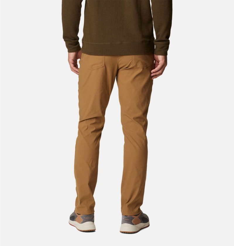 Khaki Men's Columbia Royce Range Pants | 3146-FXYOM