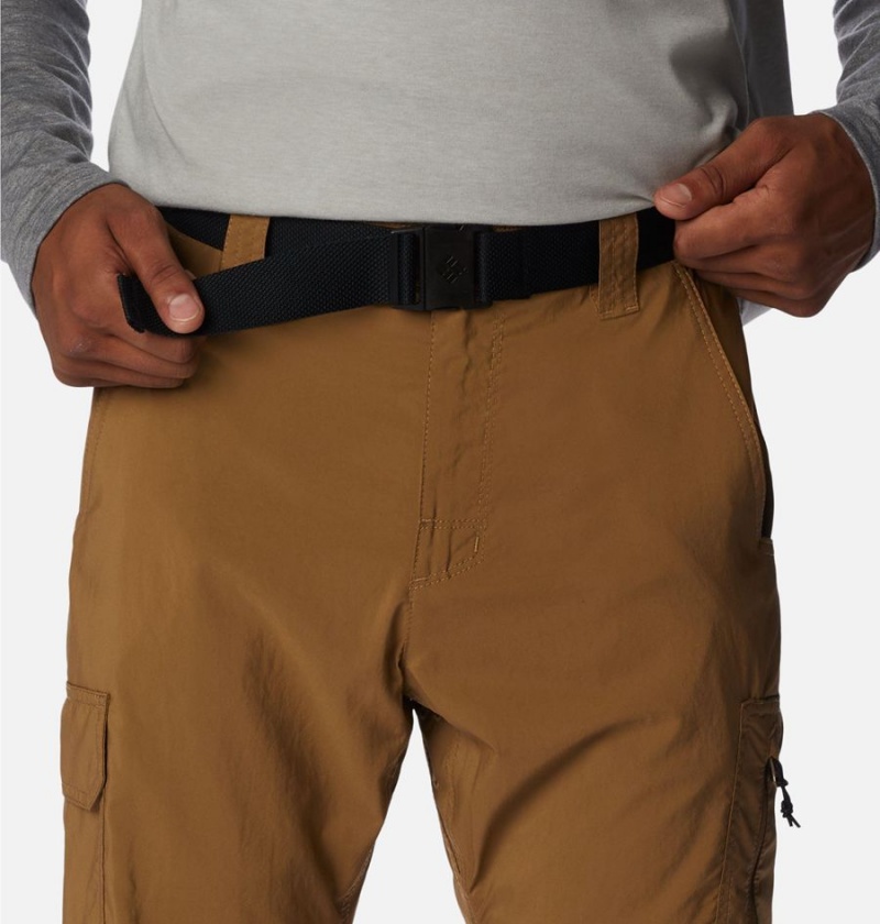 Khaki Men's Columbia Silver Ridge Utility Pants | 0285-ICMZA