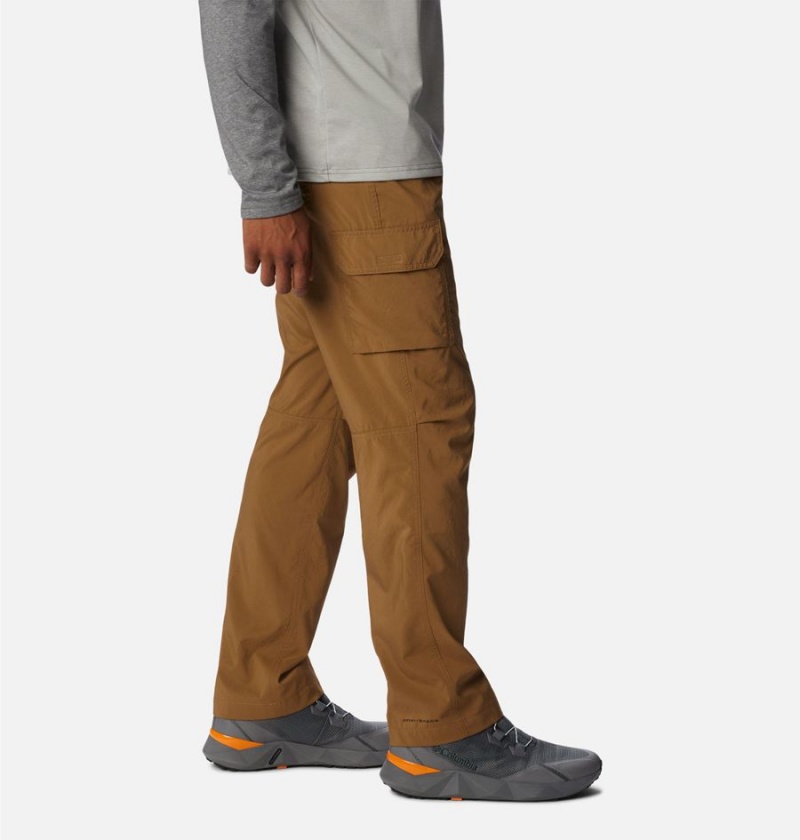 Khaki Men's Columbia Silver Ridge Utility Pants | 0285-ICMZA