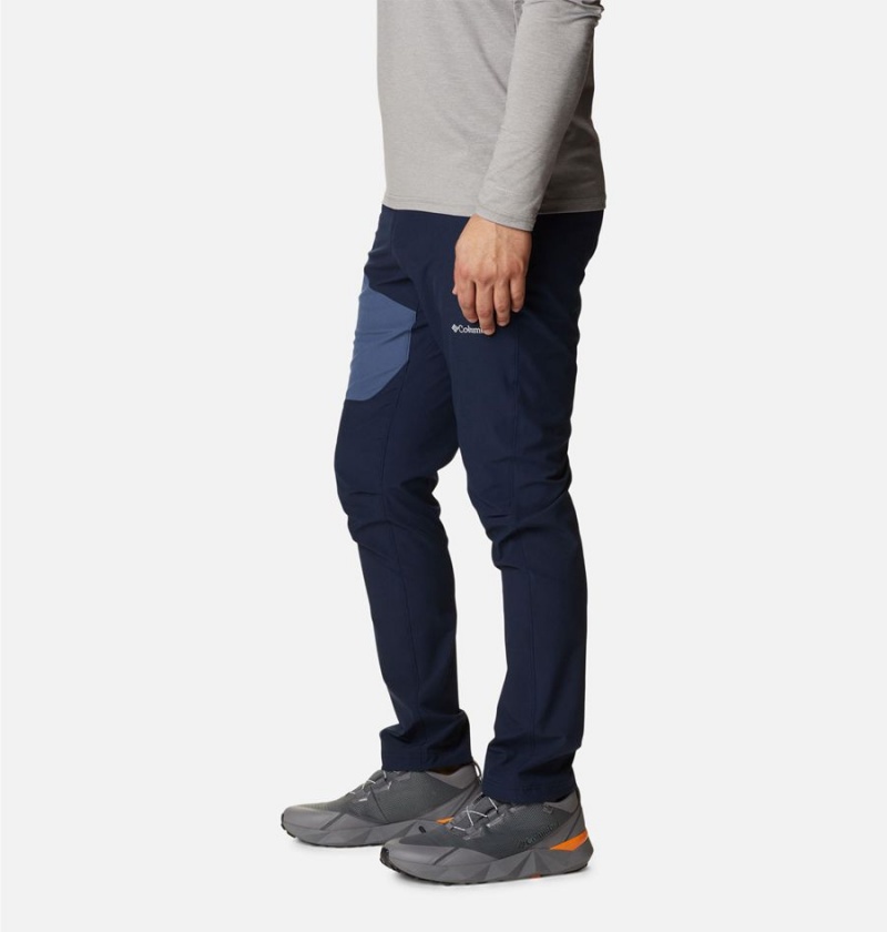 Navy Men's Columbia Triple Canyon II Pants | 5423-NWEBI