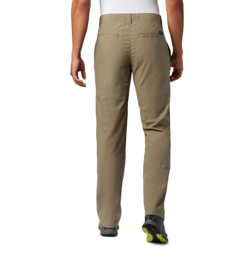 Olive Men's Columbia Washed Out Pants | 5360-MFAKT