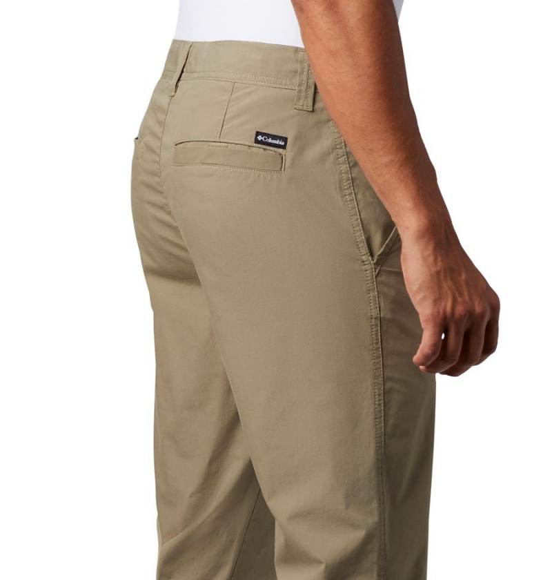 Olive Men's Columbia Washed Out Pants | 5360-MFAKT