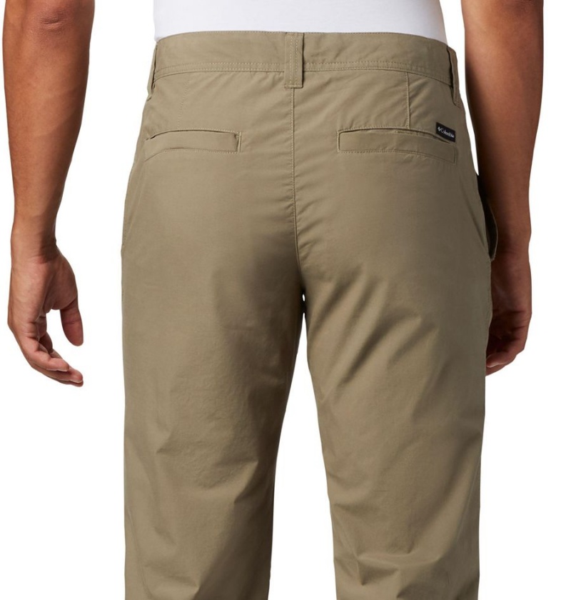 Olive Men's Columbia Washed Out Pants | 5360-MFAKT