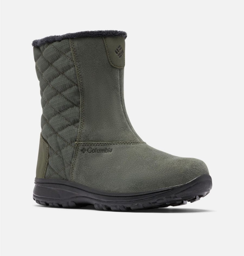 Olive Women's Columbia Ice Maiden Slip III Boots | 1392-RIFSO