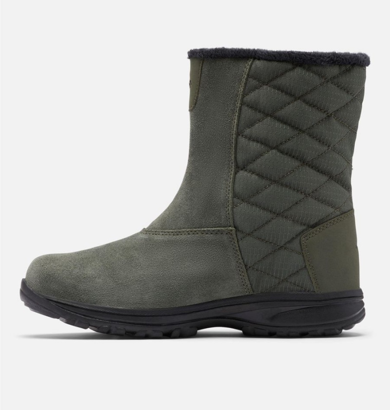 Olive Women's Columbia Ice Maiden Slip III Boots | 1392-RIFSO