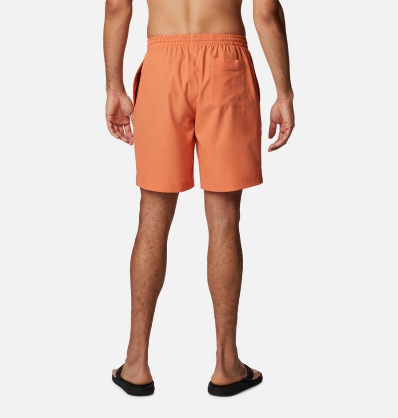 Orange Men's Columbia Summertide Stretch Shorts | 4932-WYLIR