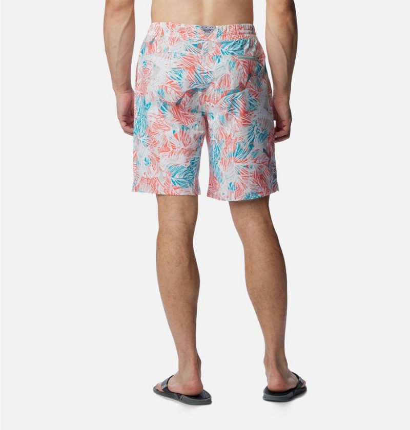 Pink Men's Columbia PFG Super Slack Tide Hybrid Water Shorts | 4072-QCYAJ