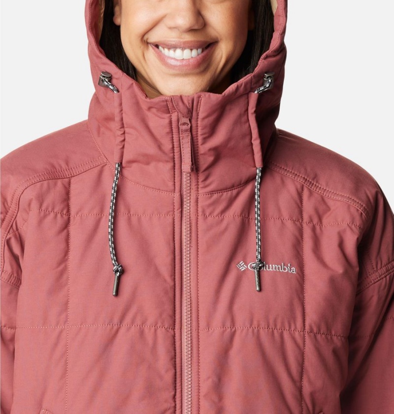 Pink Women's Columbia Chatfield Hill Novelty Coats | 6073-BJPEQ