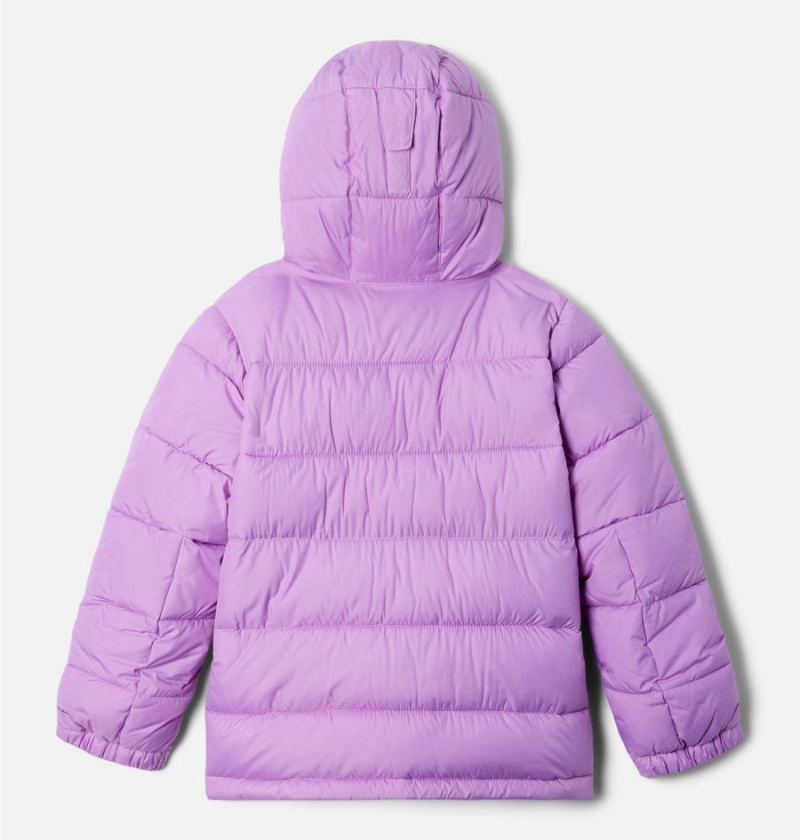 Purple Kids' Columbia Pike Lake II Hooded Jacket | 4038-OHACN