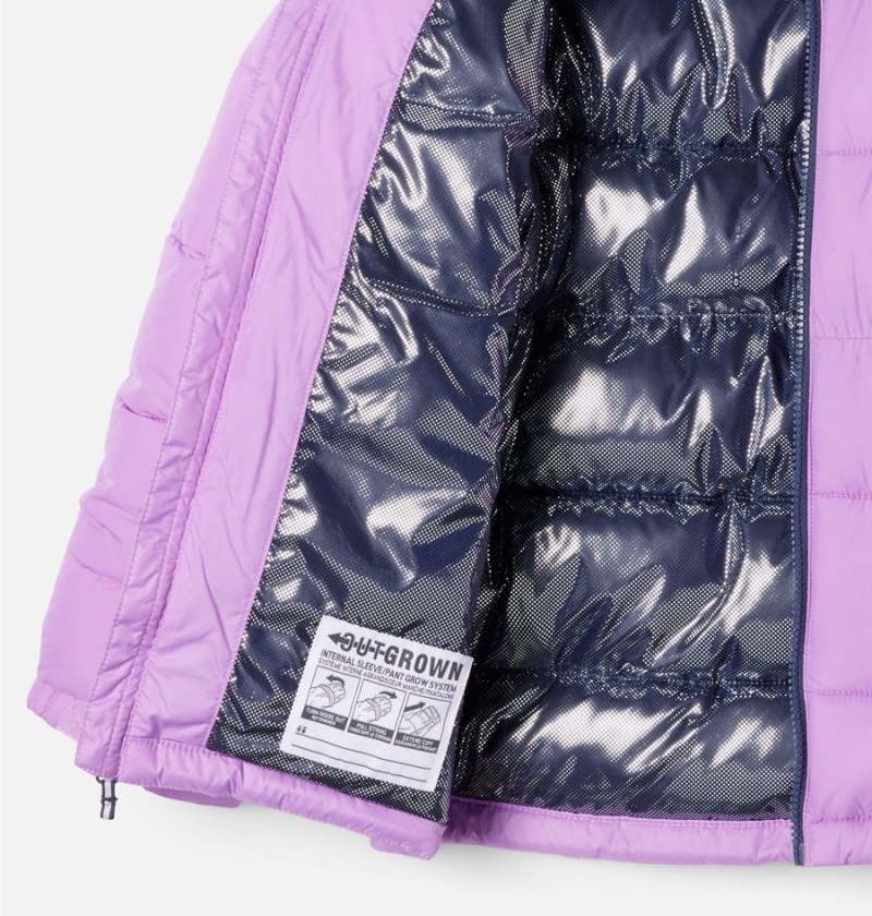 Purple Kids' Columbia Pike Lake II Hooded Jacket | 4038-OHACN