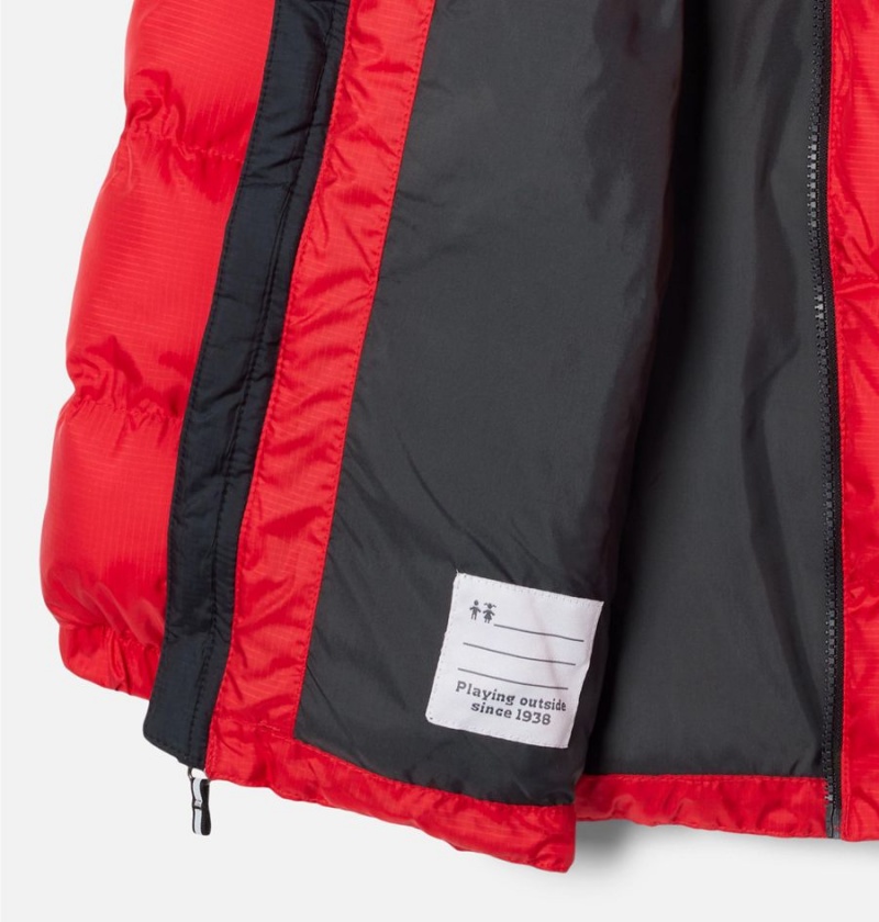 Red Kids' Columbia Puffect Jacket | 1702-ZHMGJ