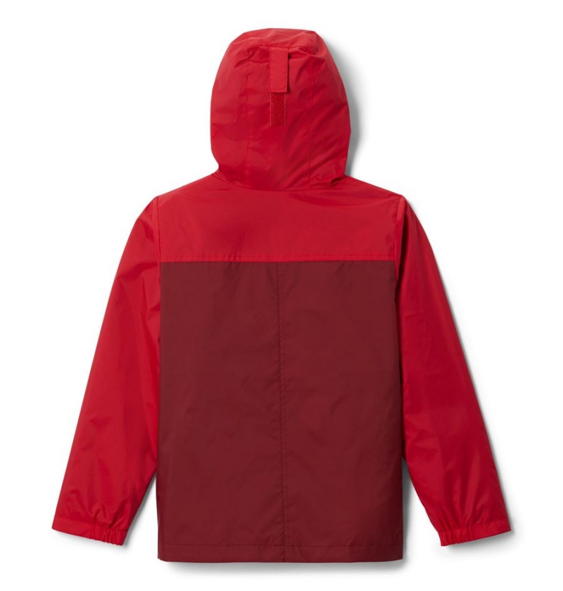 Red Kids' Columbia Rain-Zilla Jacket | 6193-RPUBD