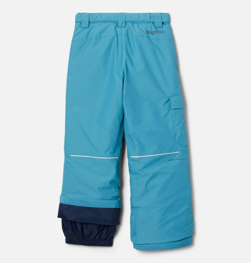 Turquoise Kids' Columbia Bugaboo II Insulated Ski Pants | 7502-CJBZU