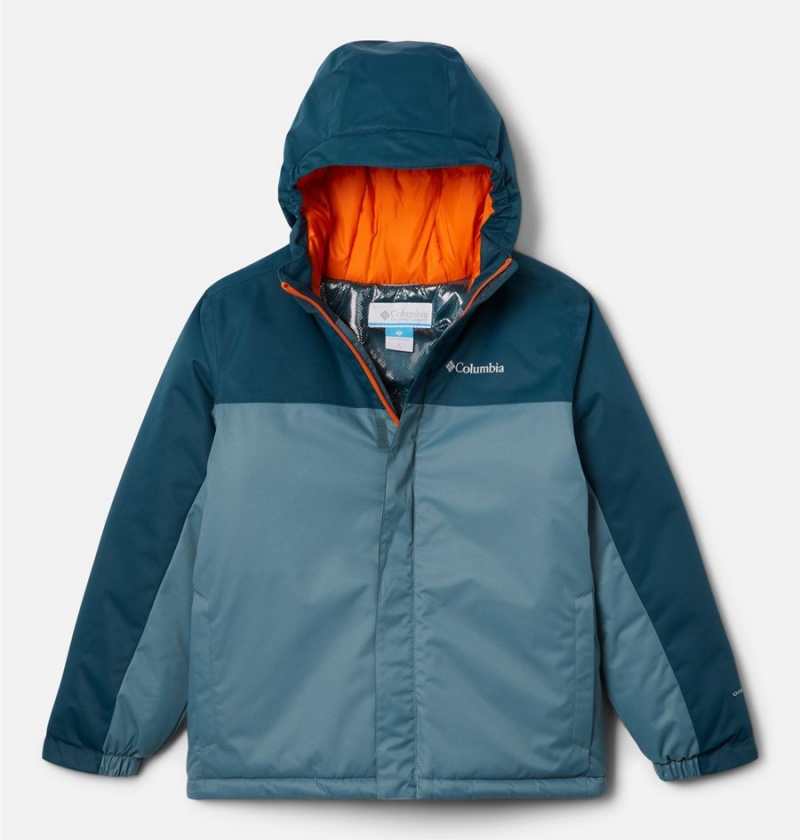 Turquoise Kids\' Columbia Hikebound Insulated Jacket | 4150-AZGKM