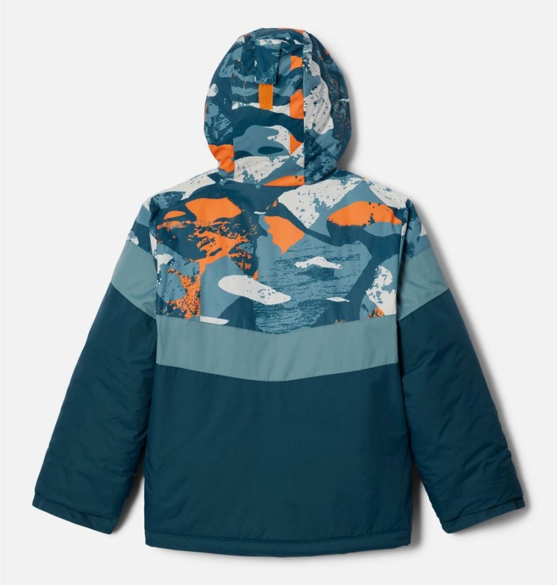 Turquoise Kids' Columbia Lightning Lift II Jacket | 2136-LWCOF