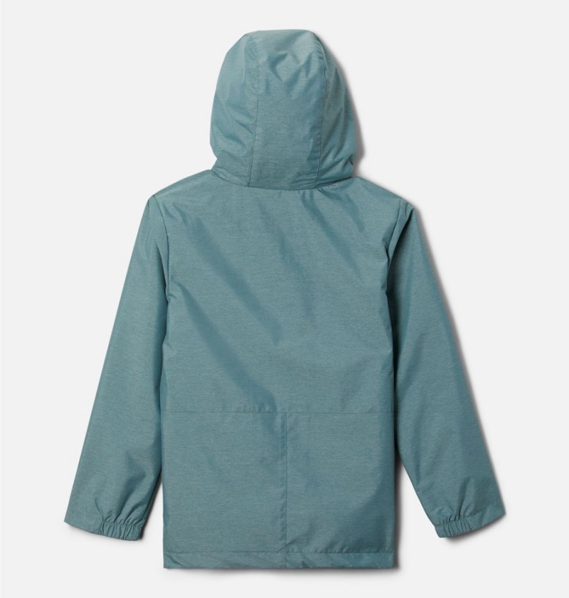 Turquoise Kids' Columbia Static Ridge Field Jacket | 8125-THYRE