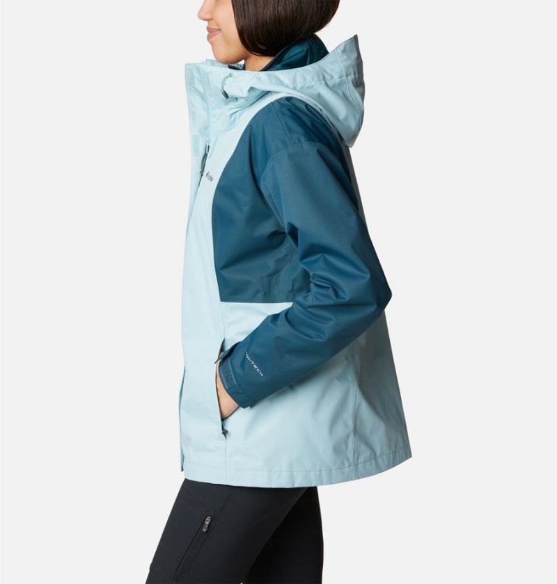 Turquoise Women's Columbia Hikebound Interchange 3 In 1 Jackets | 8947-MQXSL