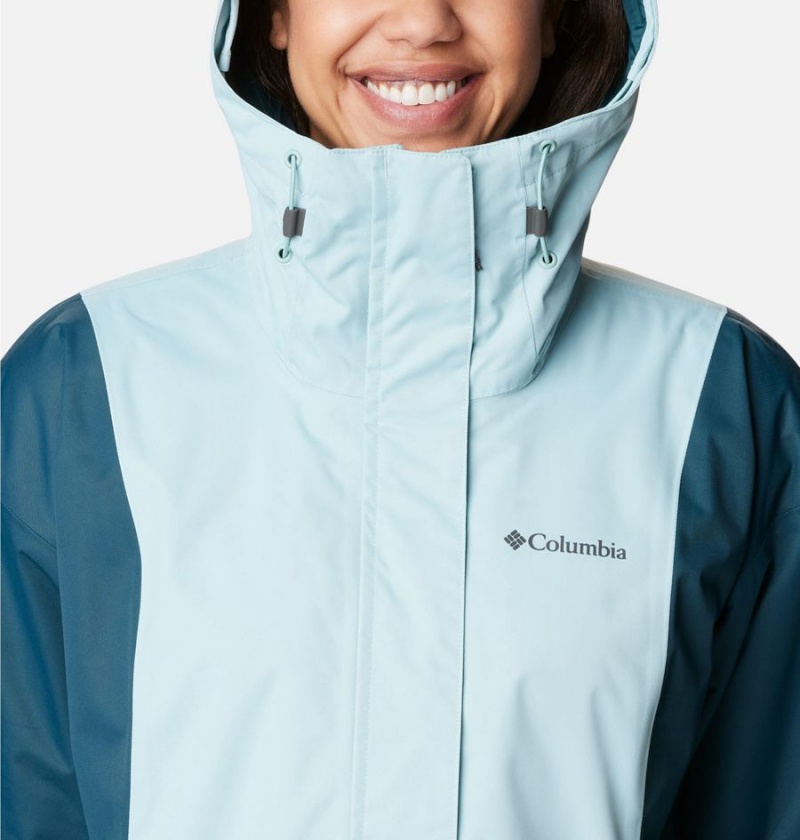 Turquoise Women's Columbia Hikebound Interchange 3 In 1 Jackets | 8947-MQXSL