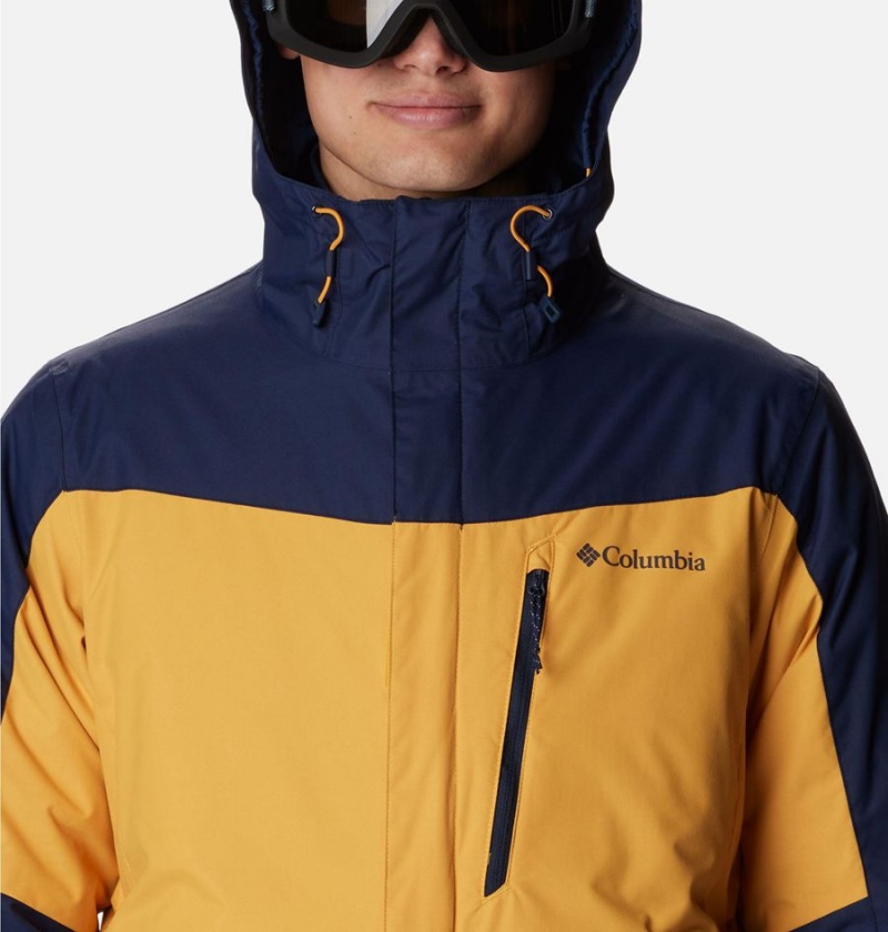 Yellow Men's Columbia Whirlibird IV Interchange Ski Jacket | 4531-IJCHW