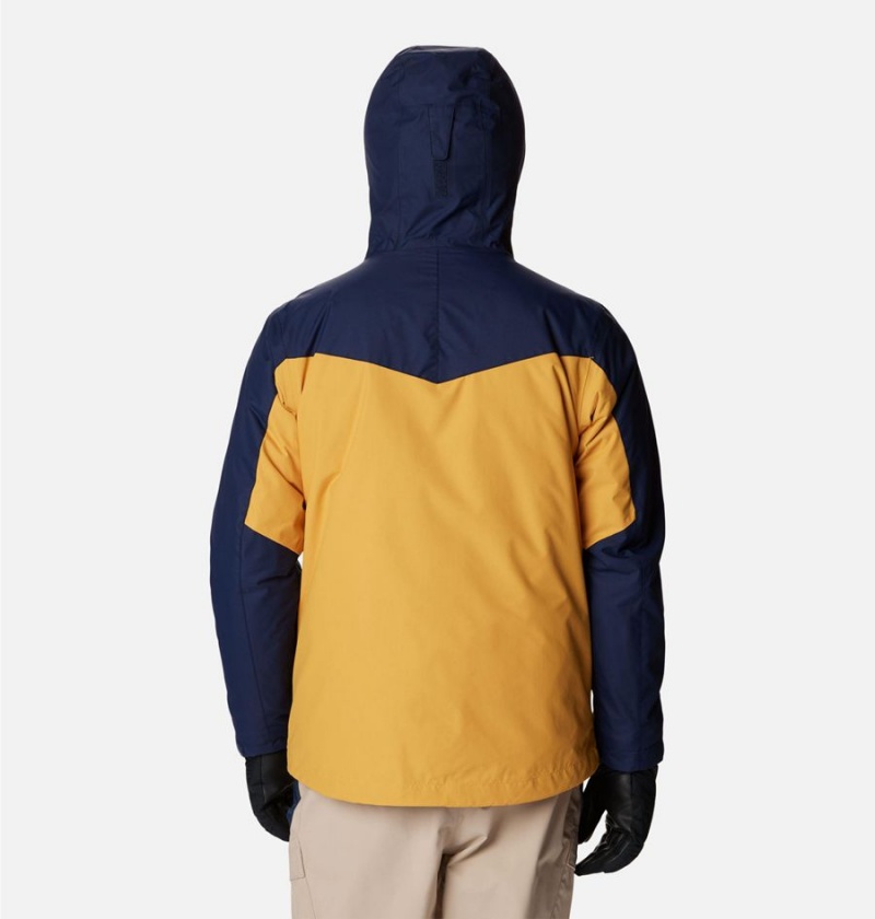 Yellow Men's Columbia Whirlibird IV Interchange Ski Jacket | 4531-IJCHW