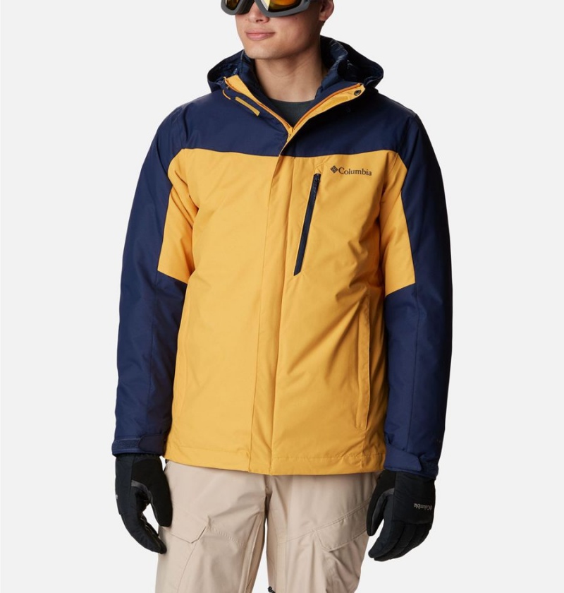 Yellow Men\'s Columbia Whirlibird IV Interchange Ski Jacket | 4531-IJCHW